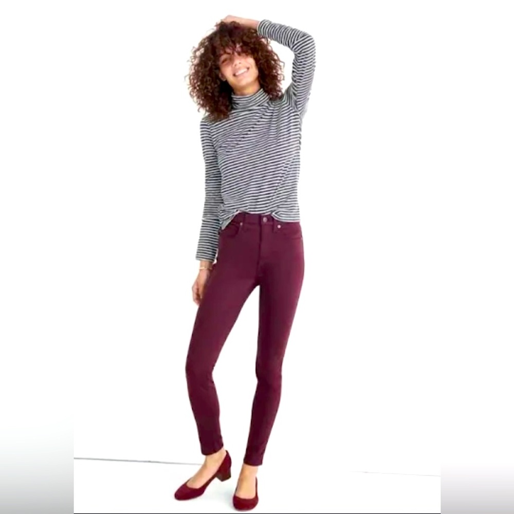 MADEWELL Skinny Jeans Plum color